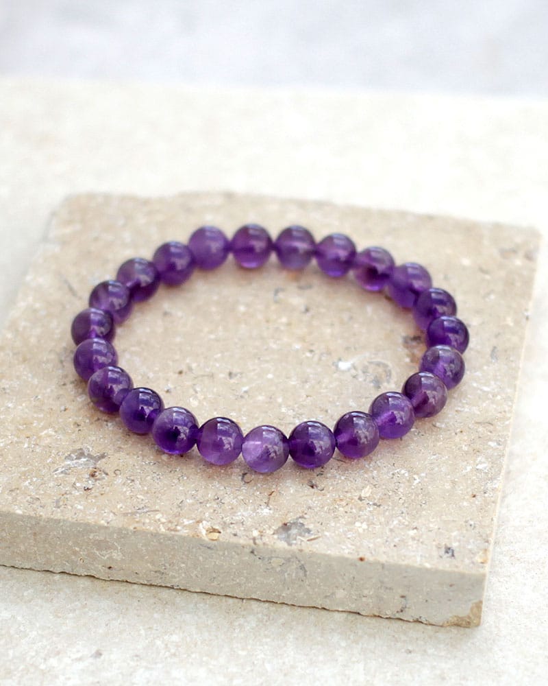 Brooke LeAnne - Crystal Gemstone Bracelets (6mm) Select Your Color!