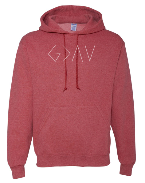 God is Greater Hooded Sweatshirt