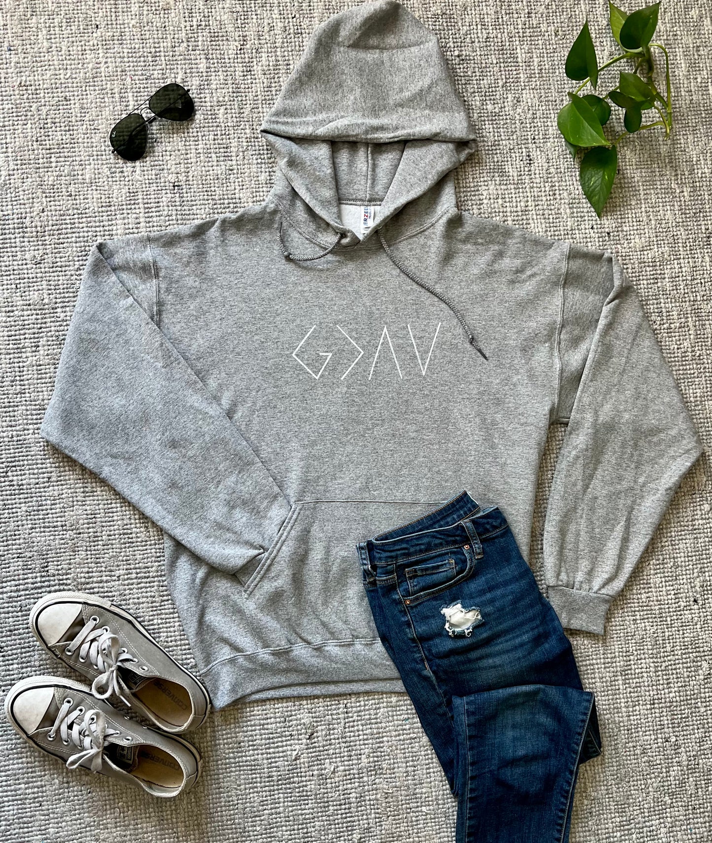 God is Greater Hooded Sweatshirt