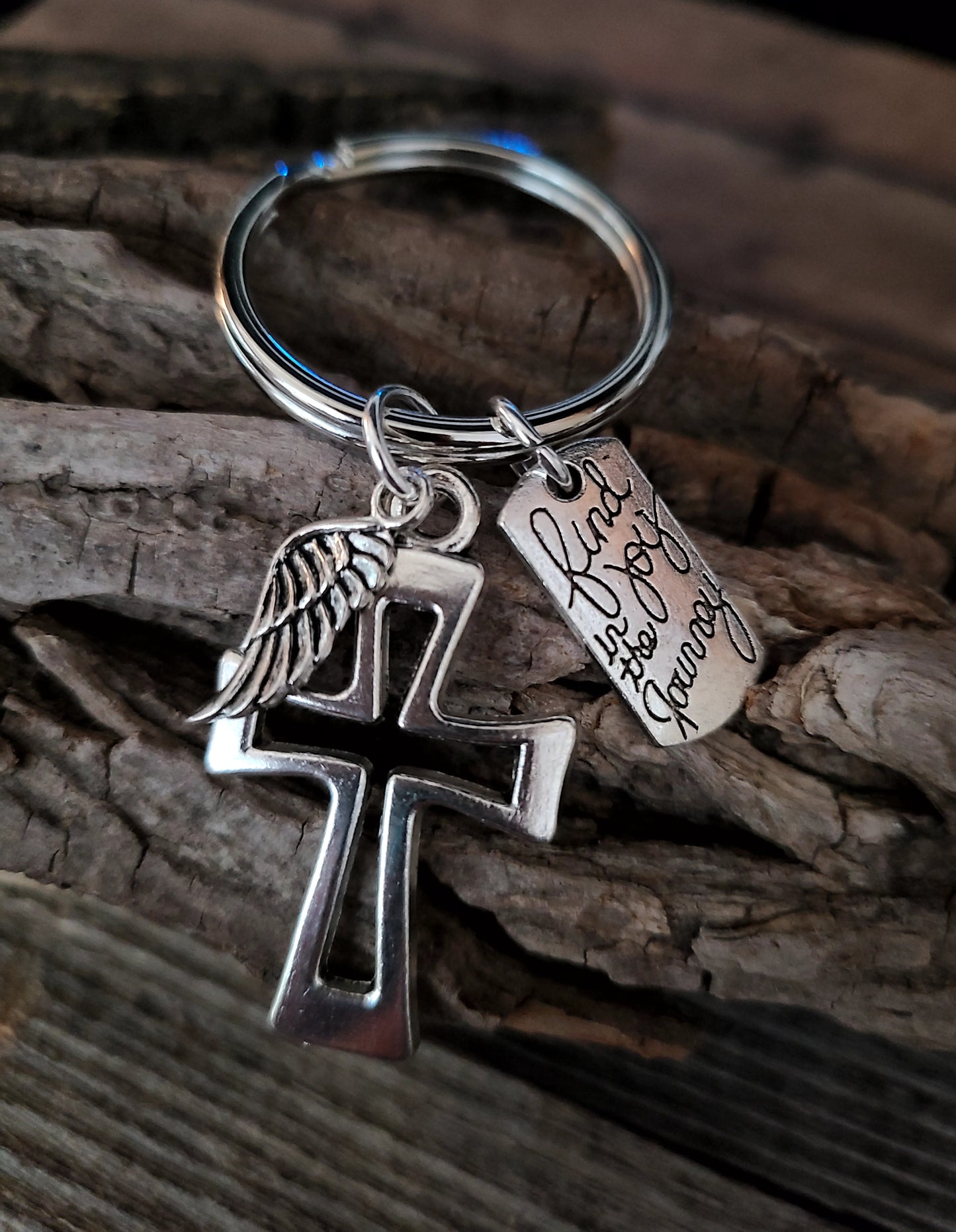 Find Joy in the Journey Keychain