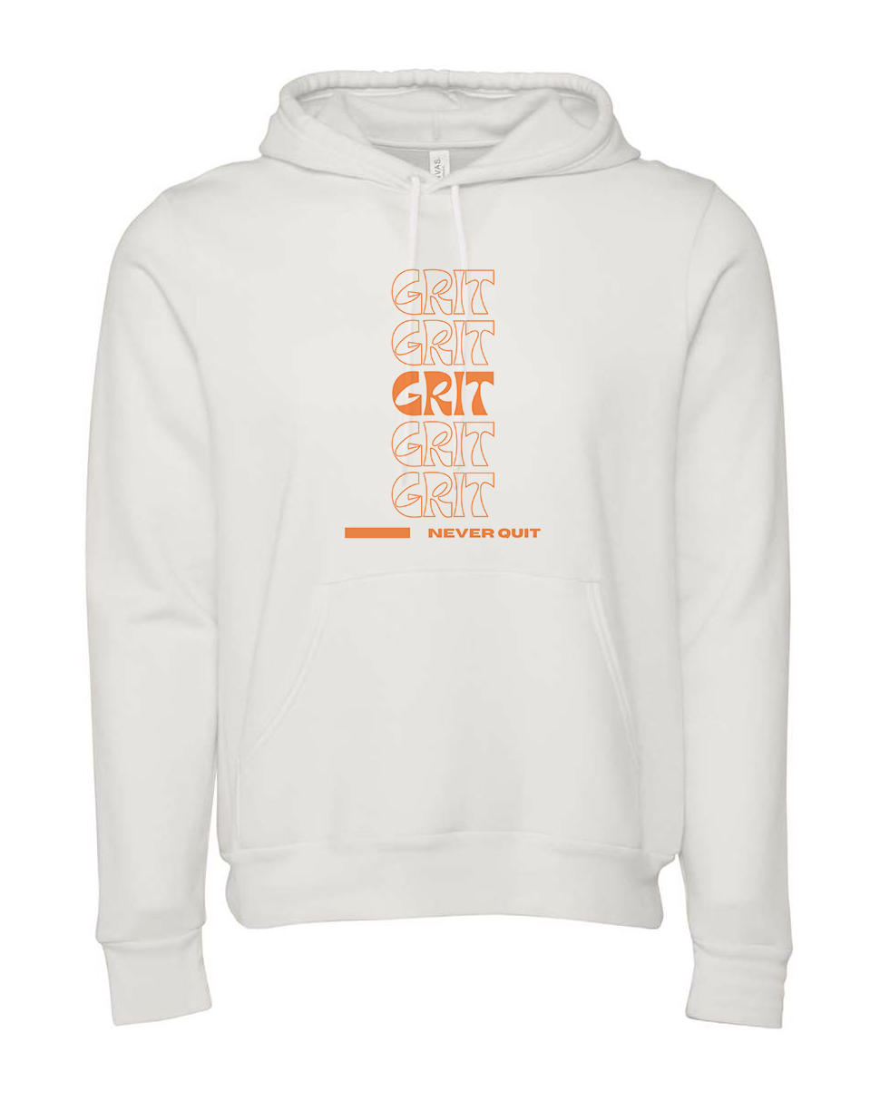 Grit.. Never Quit Unisex Fleece Hoodie