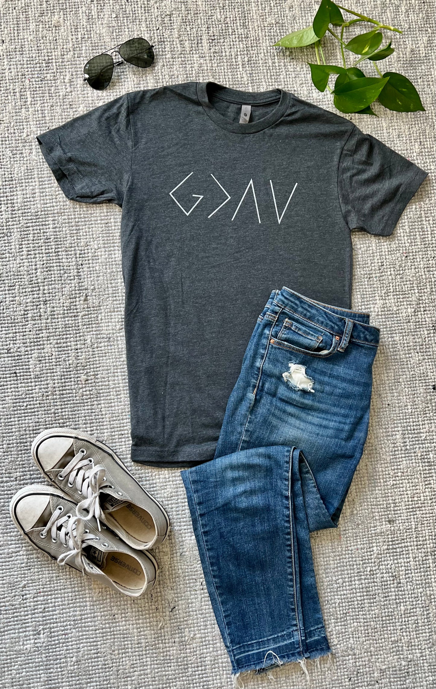 God is Greater Than Unisex Short Sleeve T