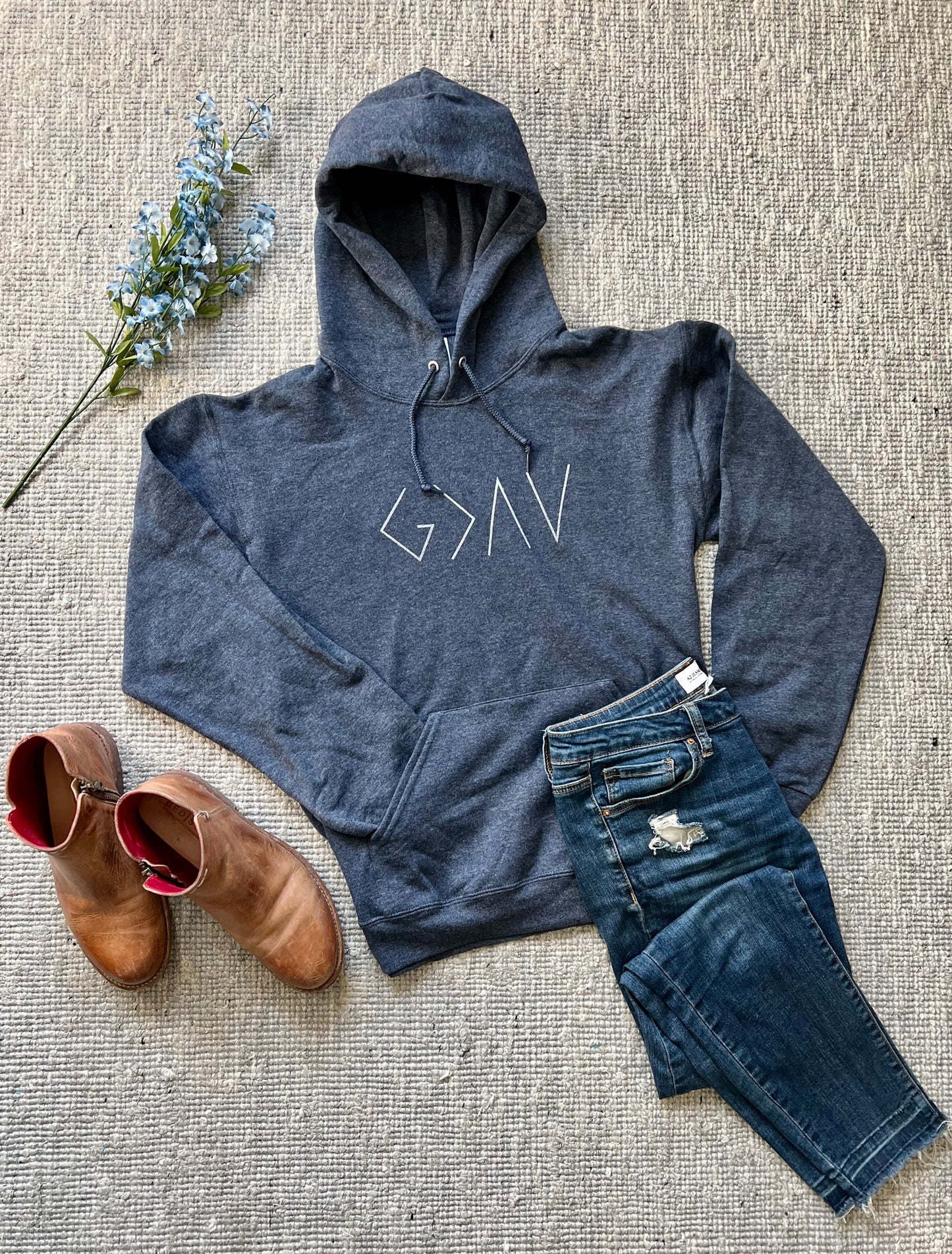 God is Greater Hooded Sweatshirt