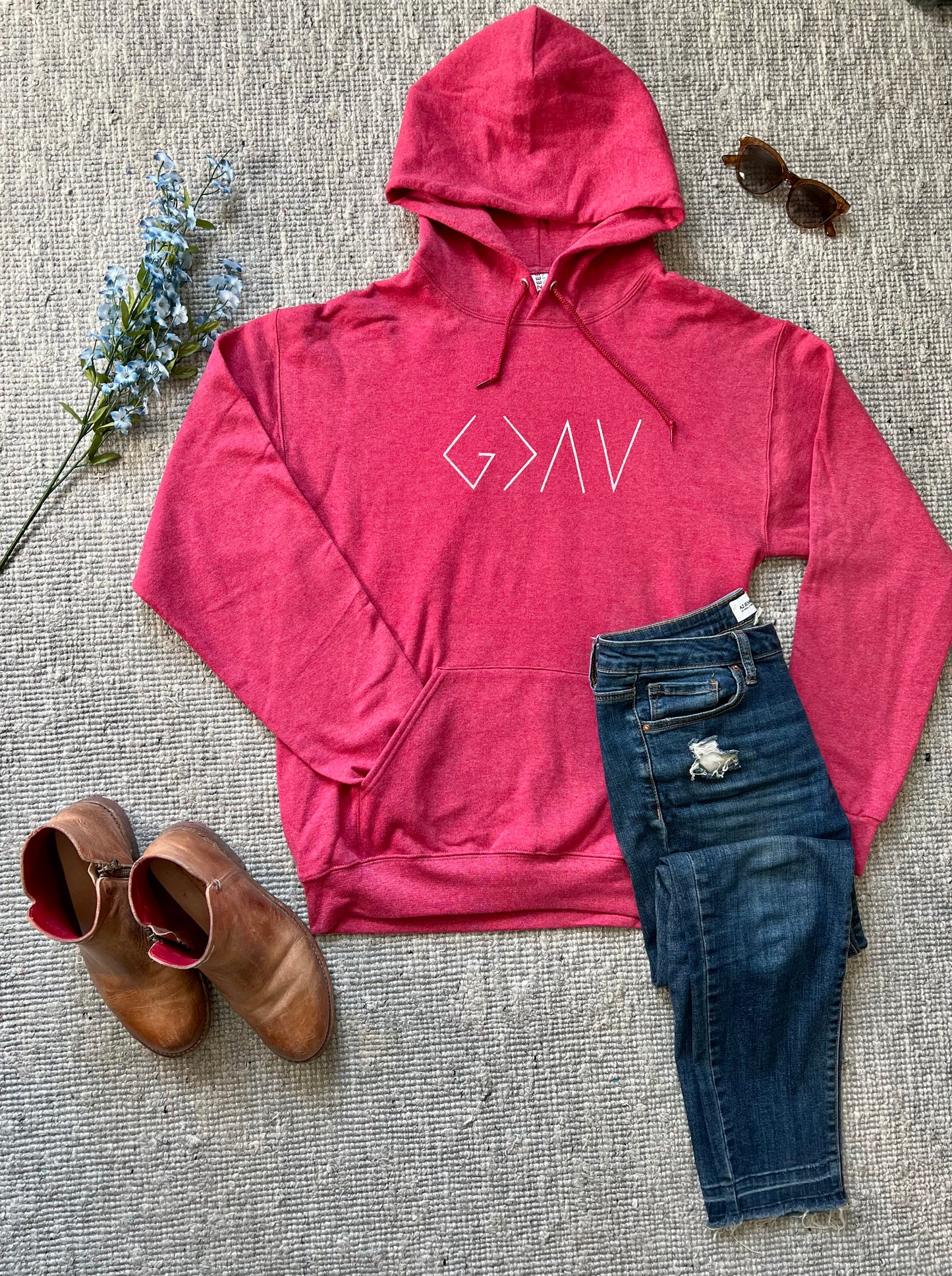 God is Greater Hooded Sweatshirt