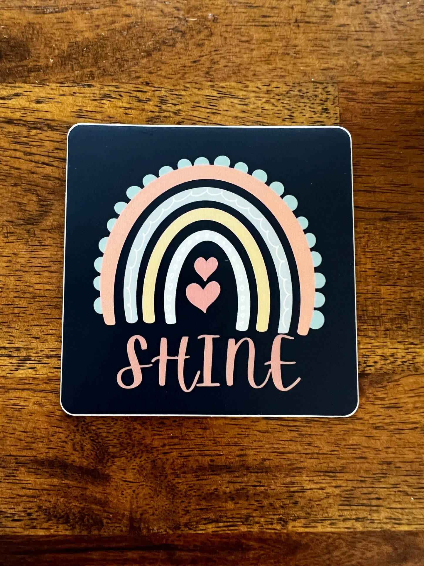 Shine sticker