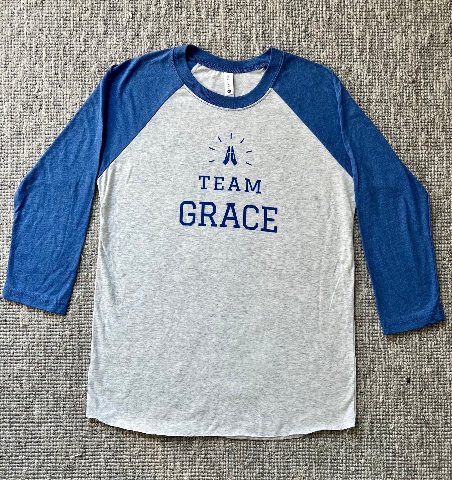 Team Grace Baseball Raglan Tee